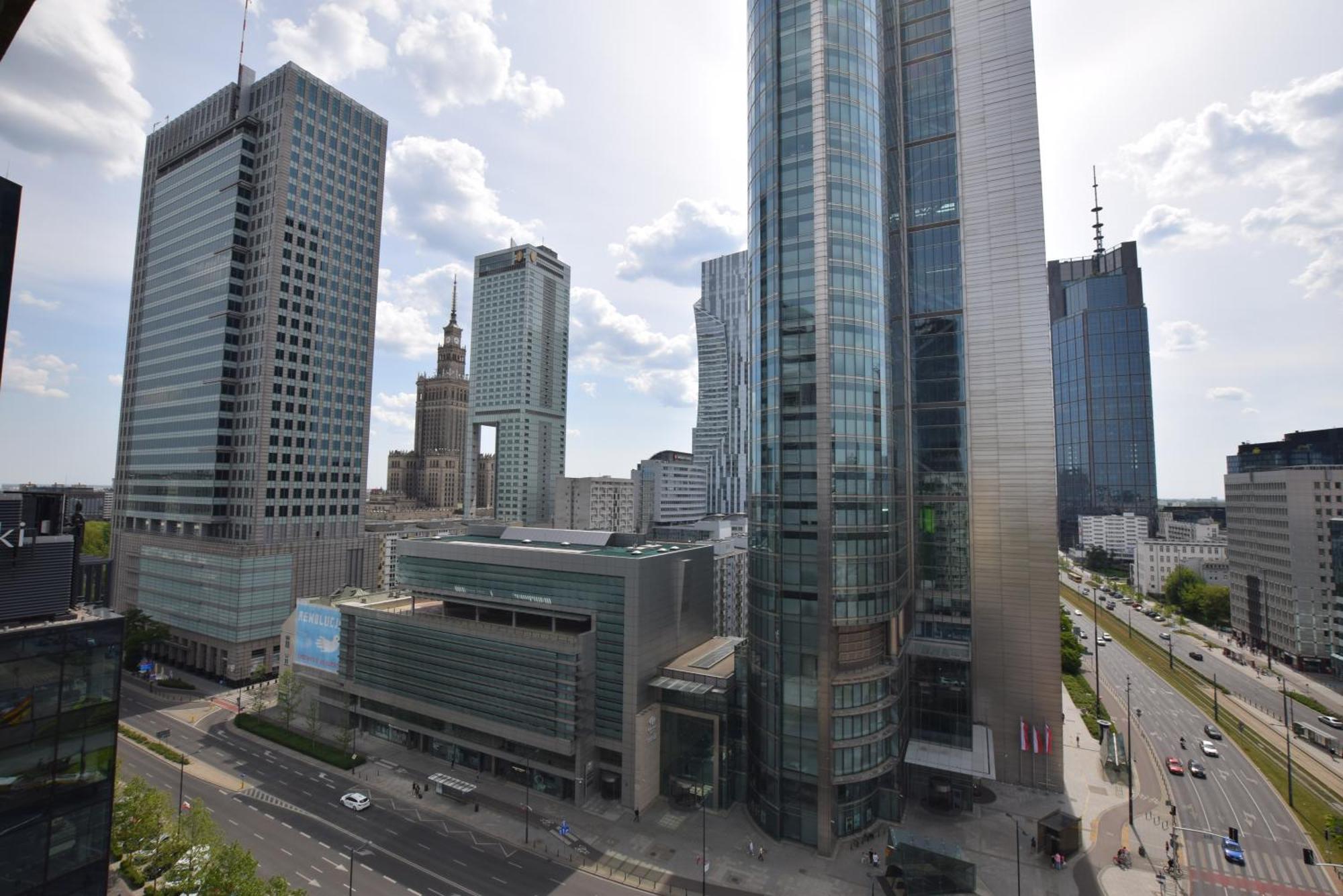 Rondo Onz Lägenhet Warszawa Exteriör bild